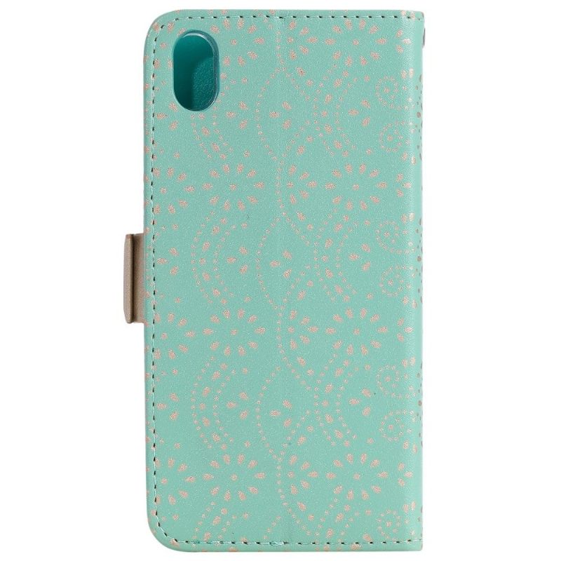 Folio-hoesje voor Huawei Y5 2019 Bloemenkant