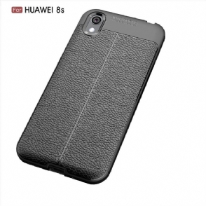 Hoesje voor Huawei Y5 2019 Afwerkingsgel Van Kunstleer