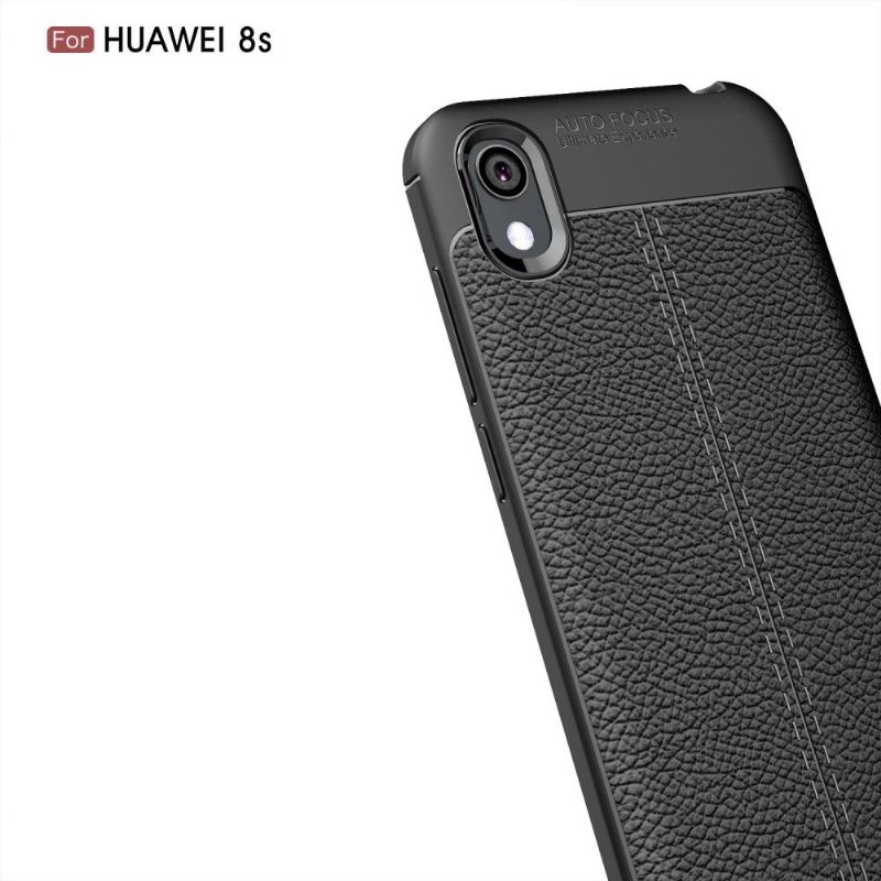 Hoesje voor Huawei Y5 2019 Afwerkingsgel Van Kunstleer