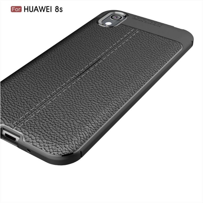 Hoesje voor Huawei Y5 2019 Afwerkingsgel Van Kunstleer