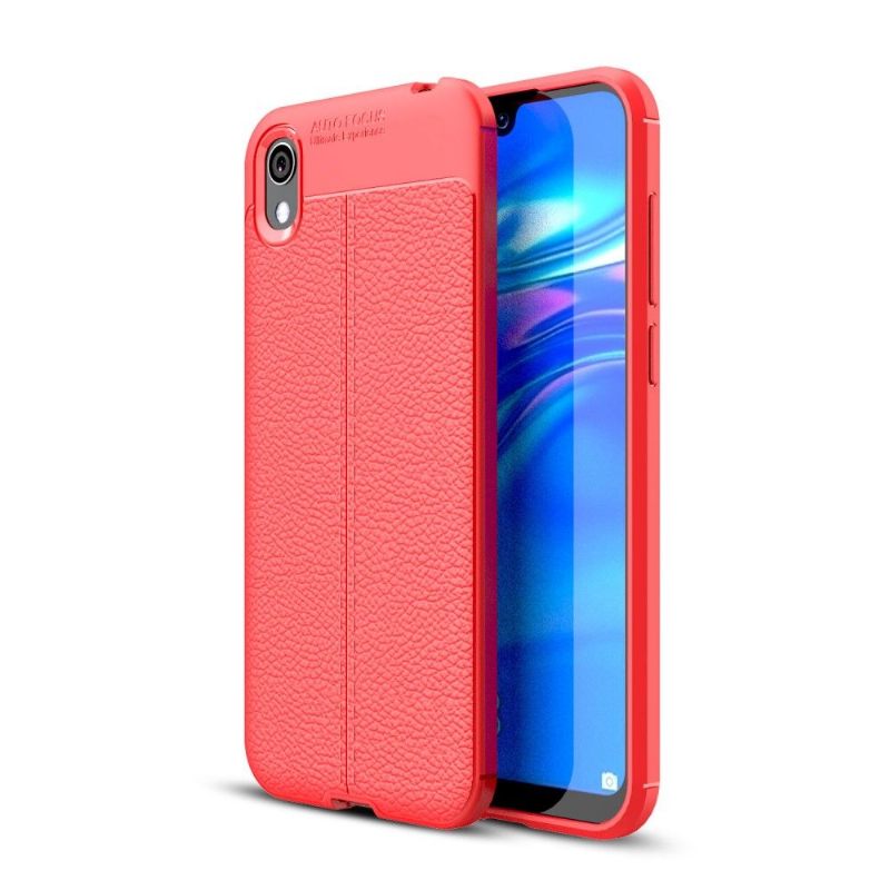 Hoesje voor Huawei Y5 2019 Afwerkingsgel Van Kunstleer