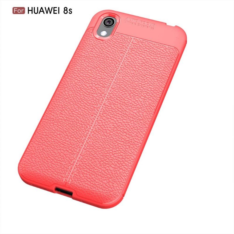 Hoesje voor Huawei Y5 2019 Afwerkingsgel Van Kunstleer
