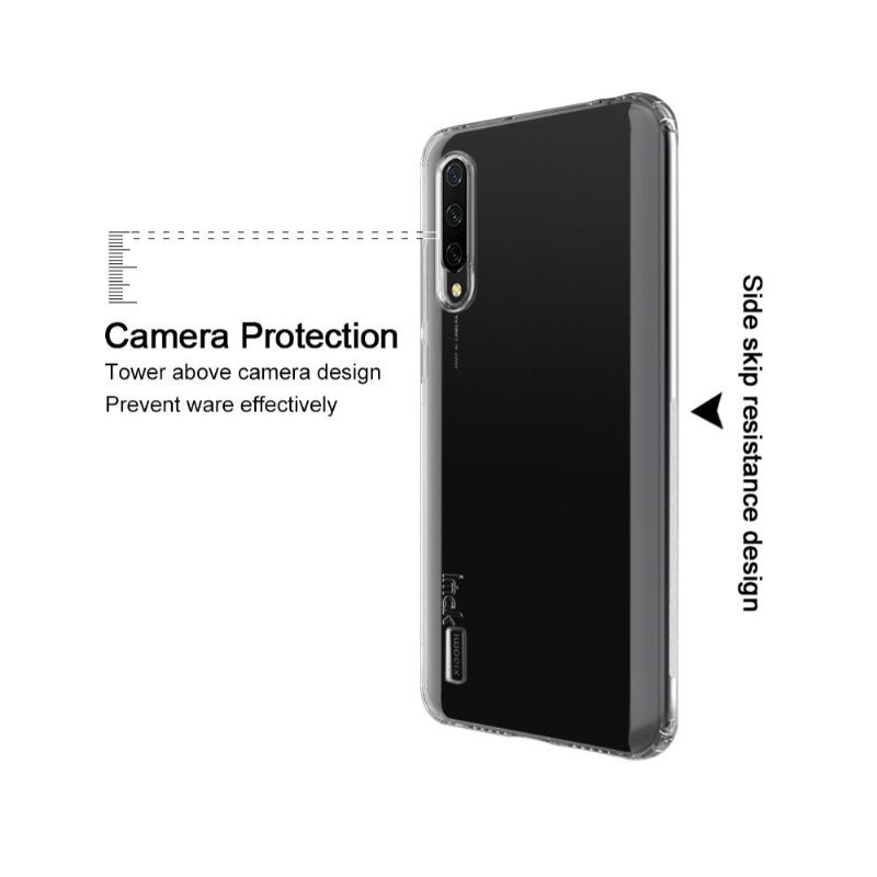 Hoesje voor Xiaomi Mi 9 Lite Anti-fall Transparante Siliconen