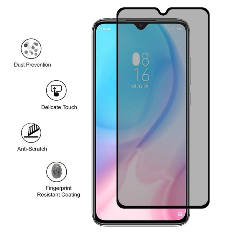 Xiaomi Mi 9 Lite - Screenprotector Van Gehard Glas En Privacyfilter