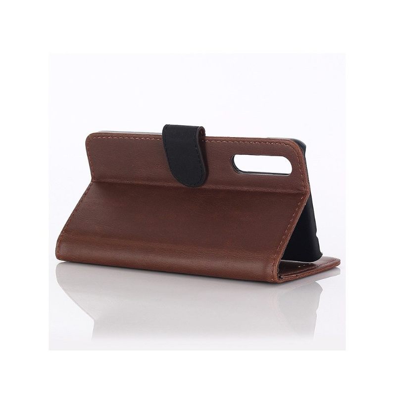 Cover voor Xiaomi Mi 9 Retro Chic Kunstleer