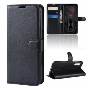Cover voor Xiaomi Mi 9 Stijl Lederen Kaarthouder
