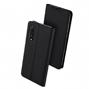 Cover voor Xiaomi Mi 9 Zakelijk Kunstleer