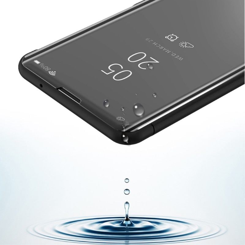 Telefoonhoesje voor Xiaomi Mi 9 Folio-hoesje Spiegeleffect