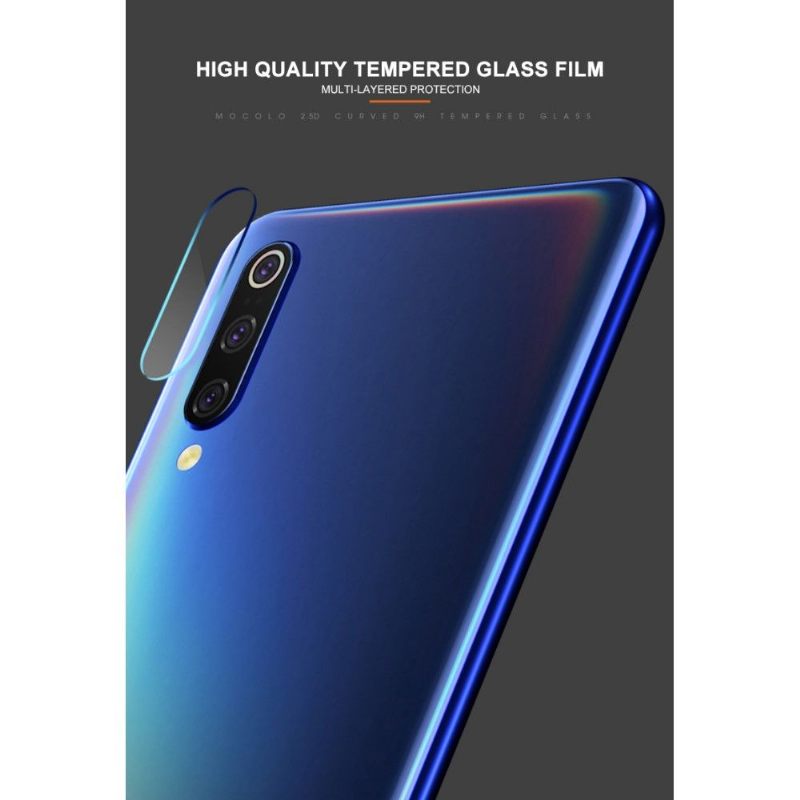 Telefoonhoesje voor Xiaomi Mi 9 - Gehard Glas Voor Achteruitrijcameralens