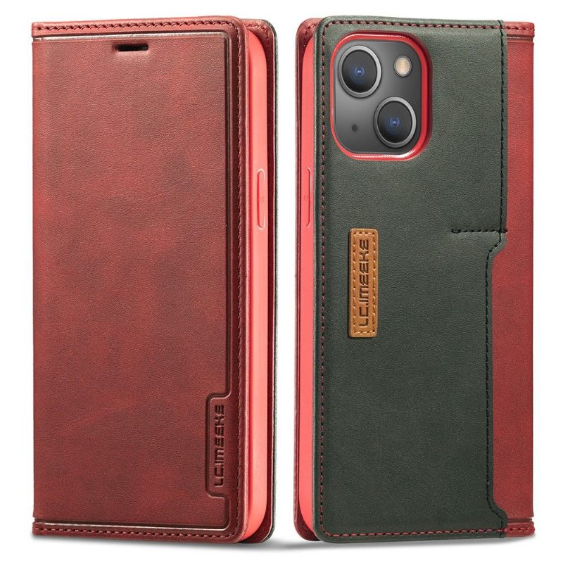 Case voor iPhone 13 Mini Bescherming De Clementian-kaarthouder