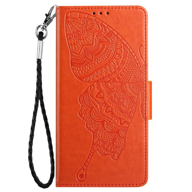 Cover voor iPhone 13 Mini Folio-hoesje Vlinder