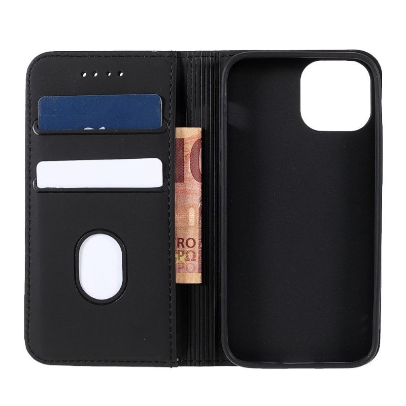 Cover voor iPhone 13 Mini Folio-hoesje Zachte Aanraking
