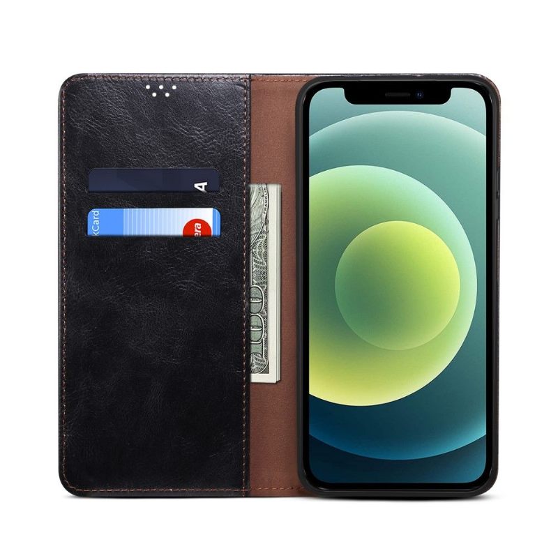 Flip Case voor iPhone 13 Mini Ernestine Zichtbare Naden
