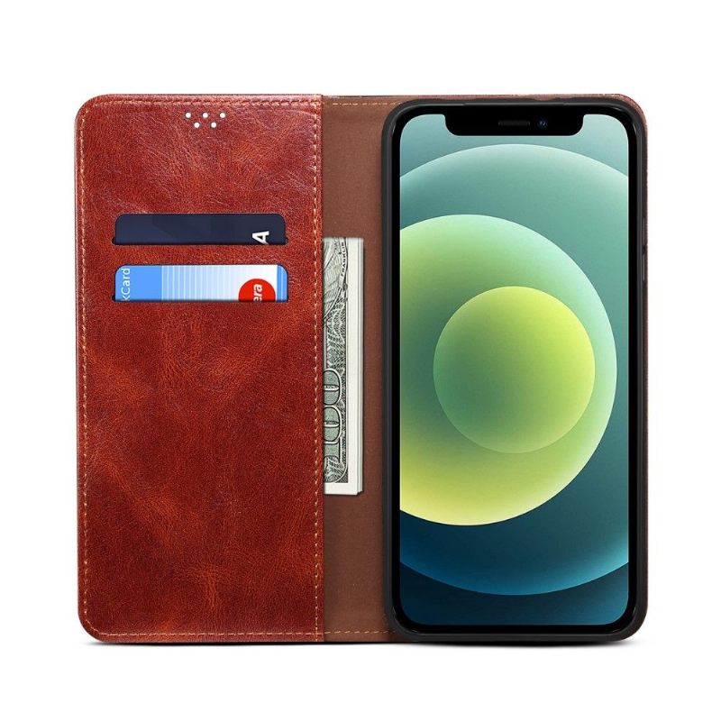 Flip Case voor iPhone 13 Mini Ernestine Zichtbare Naden