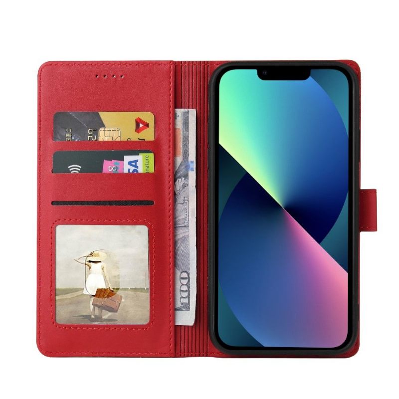 Folio-hoesje voor iPhone 13 Mini 009-serie Kaarthouder