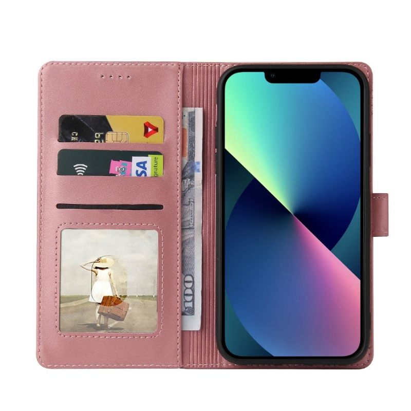 Folio-hoesje voor iPhone 13 Mini 009-serie Kaarthouder