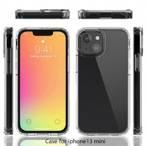 Hoesje voor iPhone 13 Mini Bescherming Hoesje Transparant