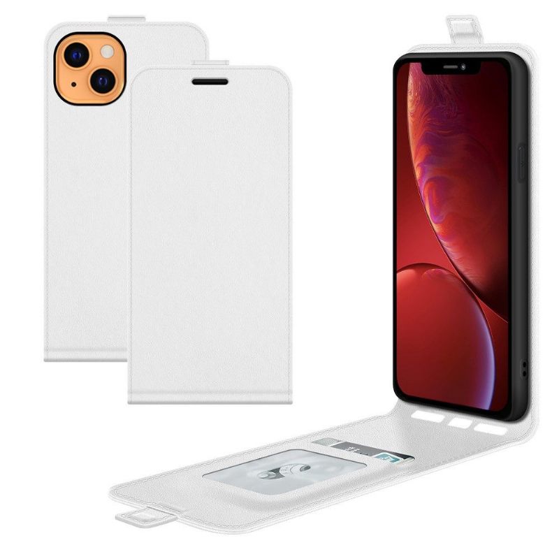 Leren Hoesje voor iPhone 13 Mini Bescherming Folio-hoesje Verticaal Kunstleer