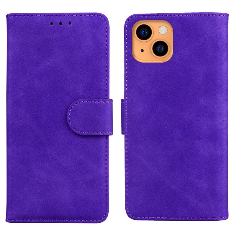 Leren Hoesje voor iPhone 13 Mini Romeins Soft Touch