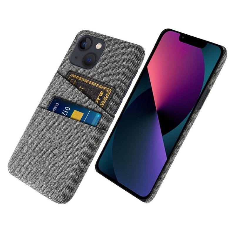 Telefoonhoesje voor iPhone 13 Mini Stoffen Kaarthouder