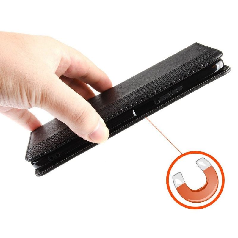 Case voor Samsung Galaxy A33 5G Leer In Cirénius-stijl