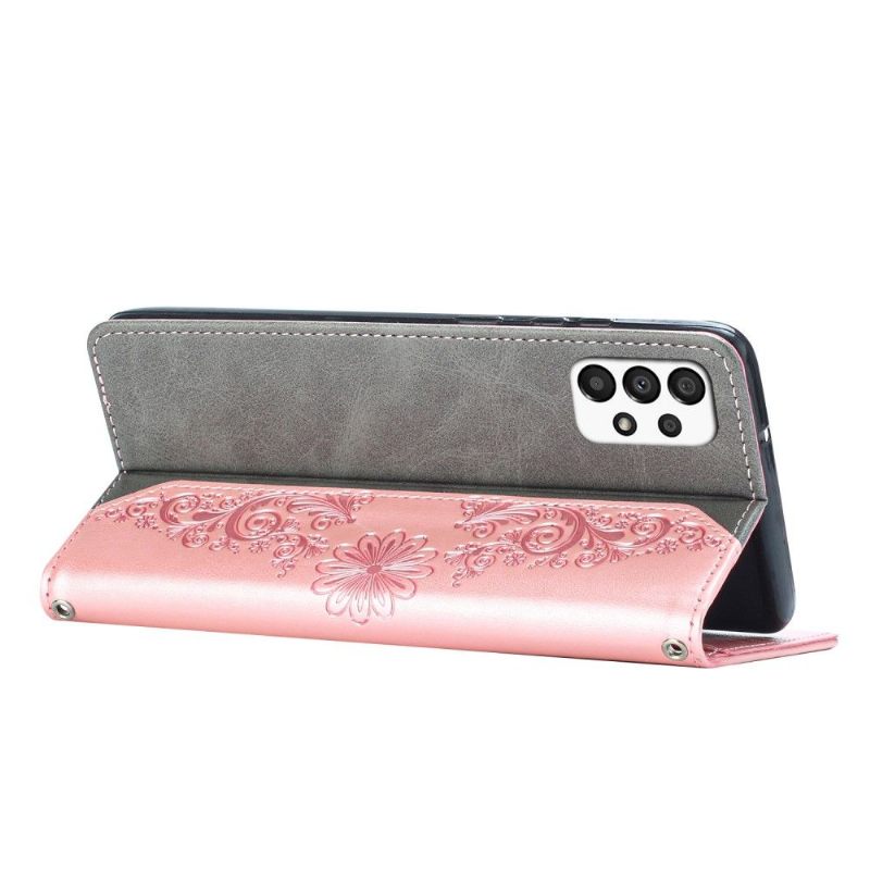 Cover voor Samsung Galaxy A33 5G Folio-hoesje Vlinder