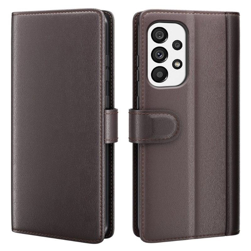 Folio-hoesje voor Samsung Galaxy A33 5G Premium Leer