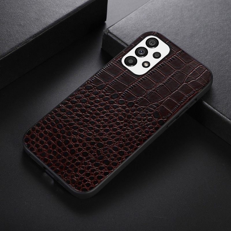 Hoesje voor Samsung Galaxy A33 5G Colette Leer Met Krokodilleneffect
