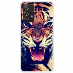 Hoesje voor Samsung Galaxy A33 5G Felle Tijger