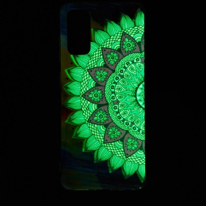 Hoesje voor Samsung Galaxy A33 5G Lichtgevende Kleurrijke Mandala
