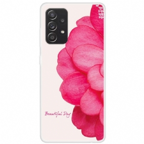 Hoesje voor Samsung Galaxy A33 5G Mooie Dag Bloem