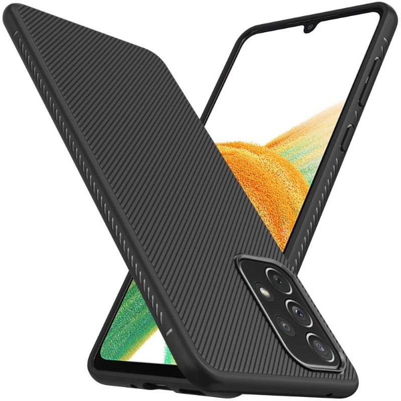 Telefoonhoesje voor Samsung Galaxy A33 5G Bescherming Gestreept Effect
