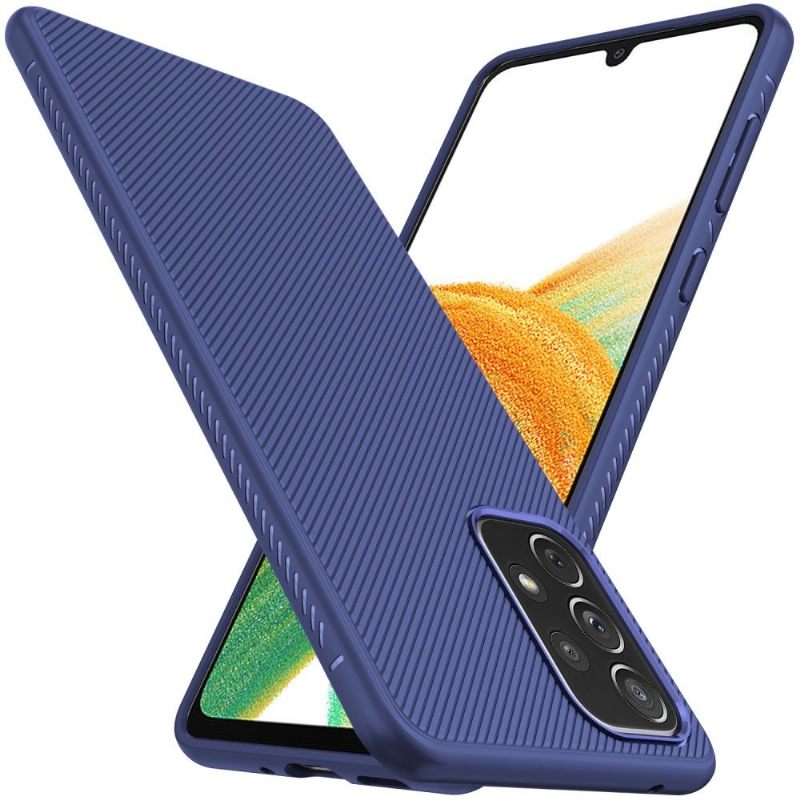 Telefoonhoesje voor Samsung Galaxy A33 5G Bescherming Gestreept Effect