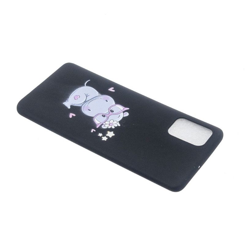 Telefoonhoesje voor Samsung Galaxy A33 5G Met Ketting Nijlpaard