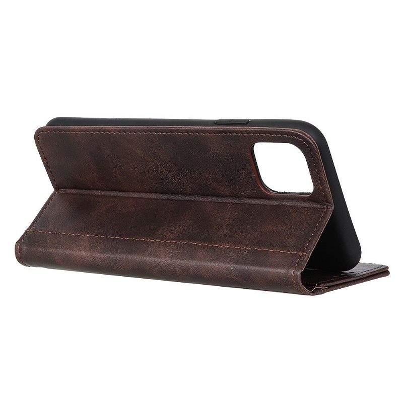 Folio-hoesje voor Samsung Galaxy S20 Ultra Leerstijl Met Studs