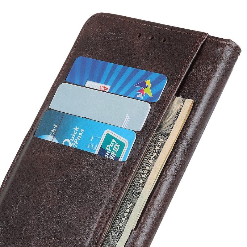 Folio-hoesje voor Samsung Galaxy S20 Ultra Leerstijl Met Studs
