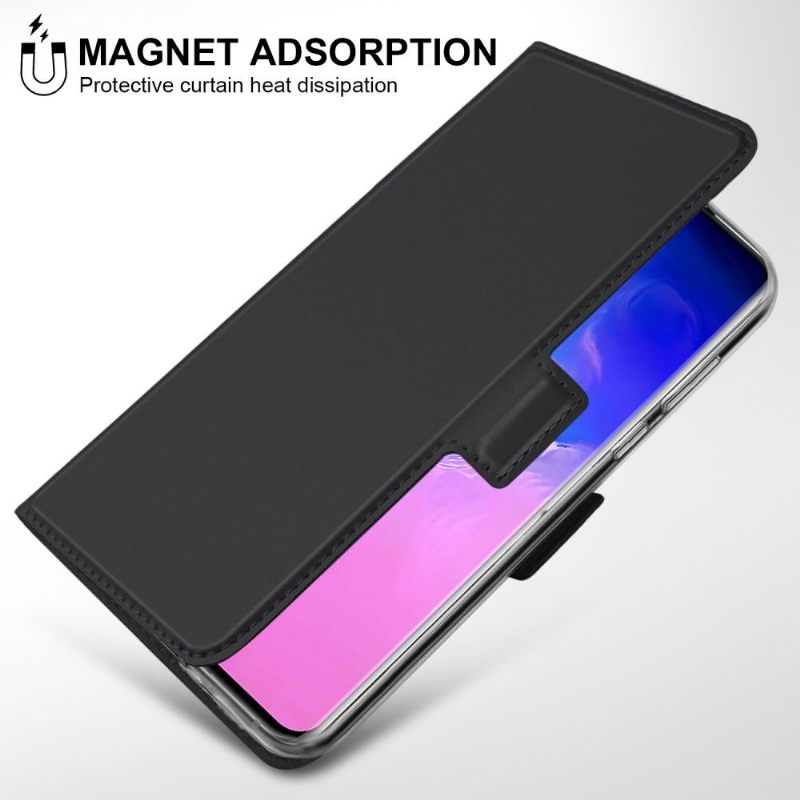 Folio-hoesje voor Samsung Galaxy S20 Ultra Stand Case - Zwart