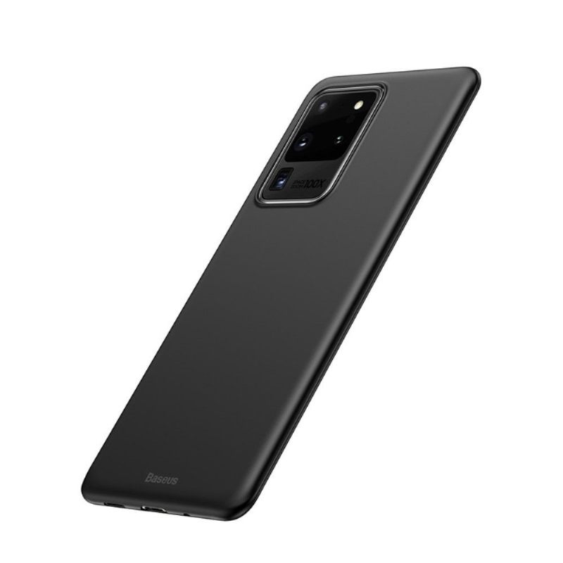 Hoesje voor Samsung Galaxy S20 Ultra Dunne Pasvorm - Dun Mat Zwart