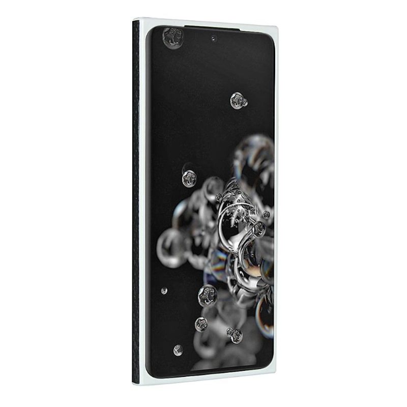 Hoesje voor Samsung Galaxy S20 Ultra Leereffect Met Riem