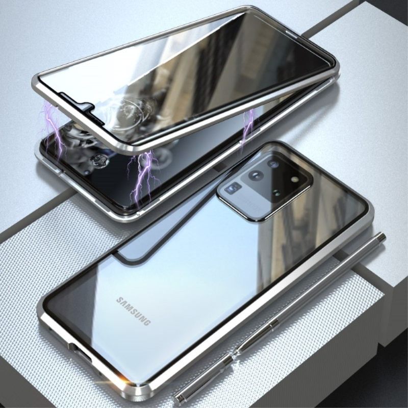Hoesje voor Samsung Galaxy S20 Ultra Luphie Bumper Aluminium