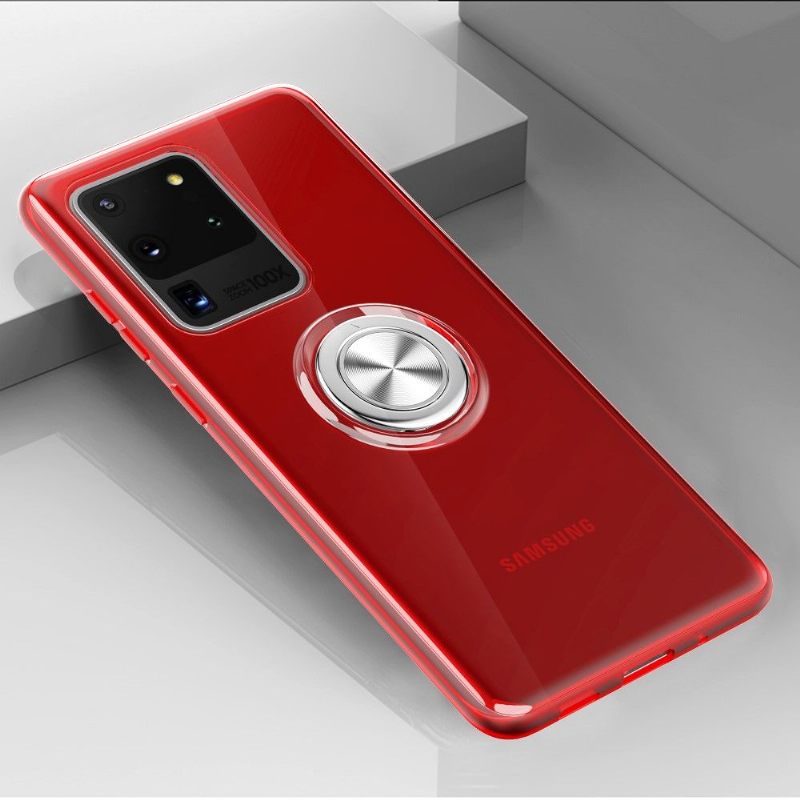 Hoesje voor Samsung Galaxy S20 Ultra Met Magnetische Ring