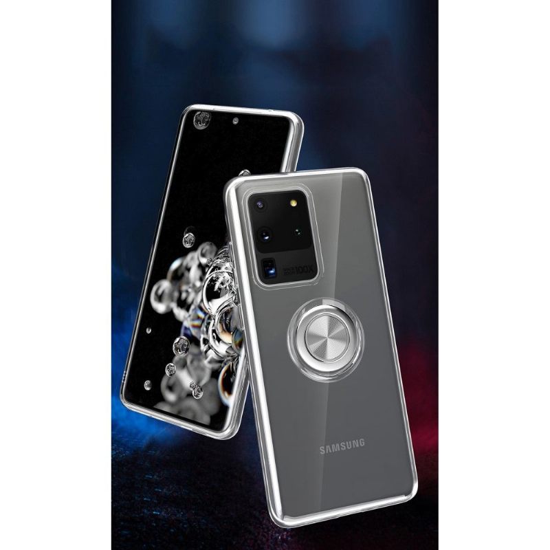 Hoesje voor Samsung Galaxy S20 Ultra Met Magnetische Ring
