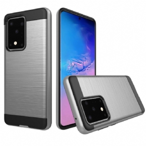 Hoesje voor Samsung Galaxy S20 Ultra La Sabine Geborsteld Metaaleffect
