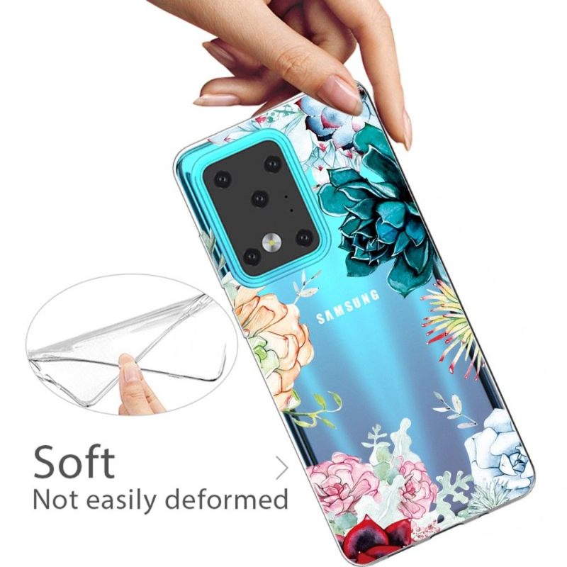 Hoesje voor Samsung Galaxy S20 Ultra Verscheidenheid Aan Bloemen