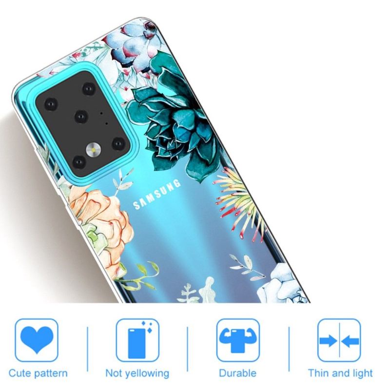 Hoesje voor Samsung Galaxy S20 Ultra Verscheidenheid Aan Bloemen