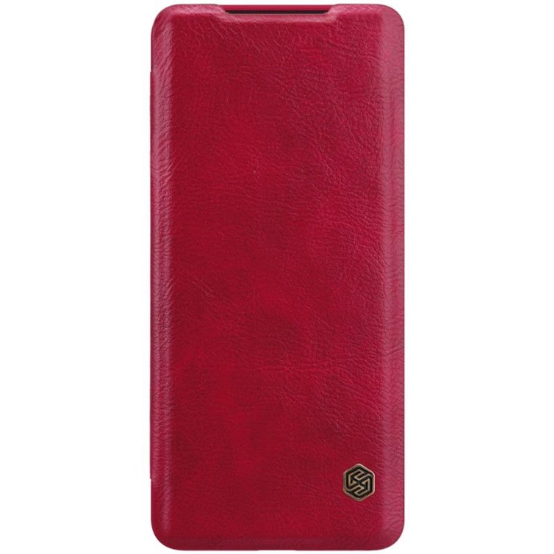 Leren Hoesje voor Samsung Galaxy S20 Ultra Bescherming Qin-serie Kunstleren Hoes