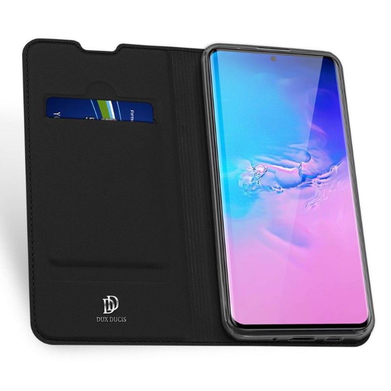 Leren Hoesje voor Samsung Galaxy S20 Ultra Bescherming Satijneffect