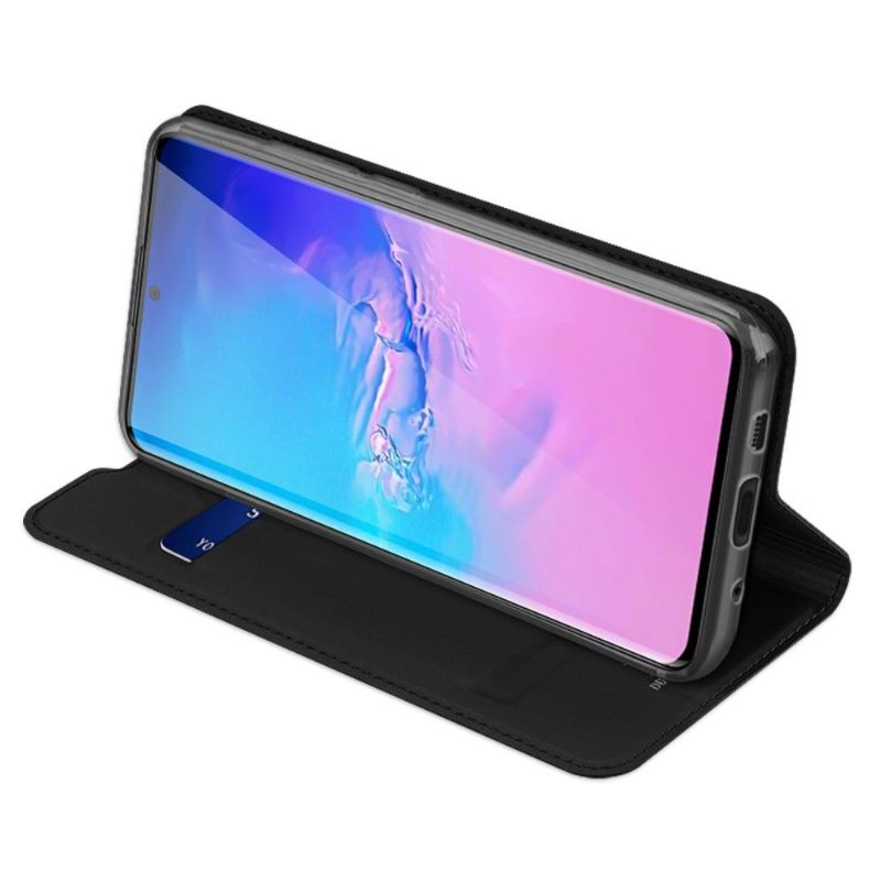 Leren Hoesje voor Samsung Galaxy S20 Ultra Bescherming Satijneffect