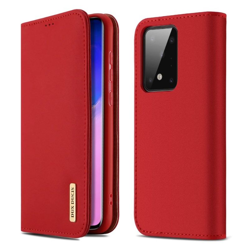 Leren Hoesje voor Samsung Galaxy S20 Ultra Dux Ducis Premium