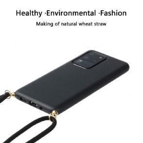 Telefoonhoesje voor Samsung Galaxy S20 Ultra Bescherming Met Kant